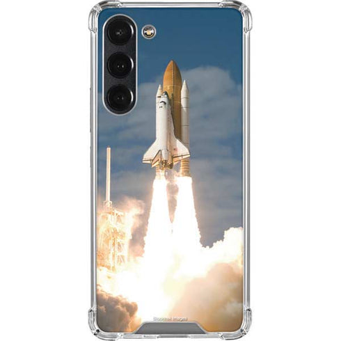 Space Shuttle Atlantis Liftoff Galaxy S23 Plus Clear Case