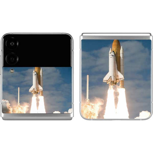Space Shuttle Atlantis Liftoff Galaxy Z Flip4 5G Skin