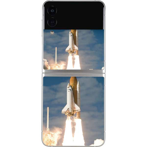 Space Shuttle Atlantis Liftoff Galaxy Z Flip4 5G Skin