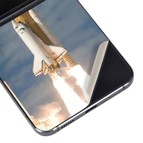 Space Shuttle Atlantis Liftoff Galaxy Z Flip5 5G Skin