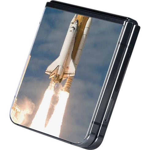 Space Shuttle Atlantis Liftoff Galaxy Z Flip5 5G Skin