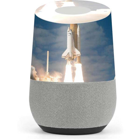 Space Shuttle Atlantis Liftoff Google Home Skin