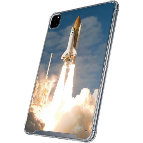 Space Shuttle Atlantis Liftoff iPad Pro 12.9in (2020) Clear Case