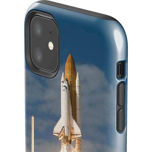 Space Shuttle Atlantis Liftoff iPhone 11 Impact Case