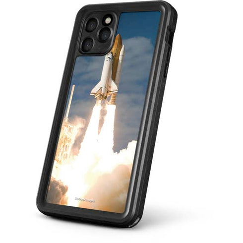 Space Shuttle Atlantis Liftoff iPhone 11 Pro Max Waterproof Case
