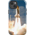Space Shuttle Atlantis Liftoff iPhone 15 Impact Case