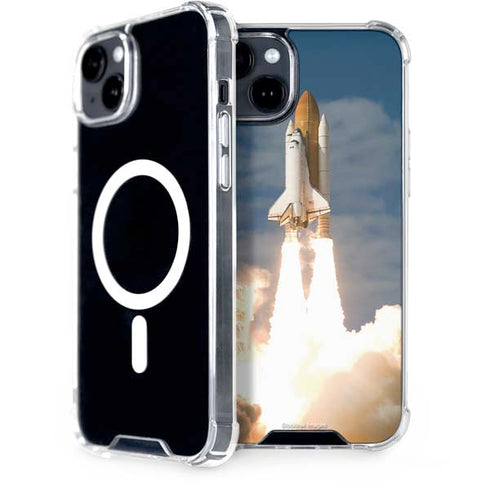 Space Shuttle Atlantis Liftoff iPhone 15 Plus MagSafe Case