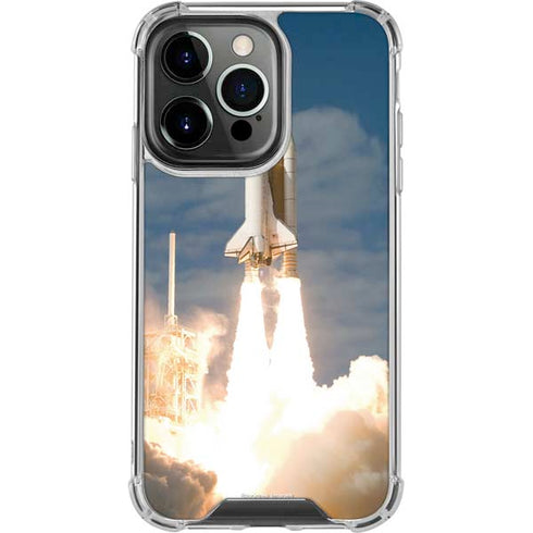 Space Shuttle Atlantis Liftoff iPhone 14 Pro Clear Case