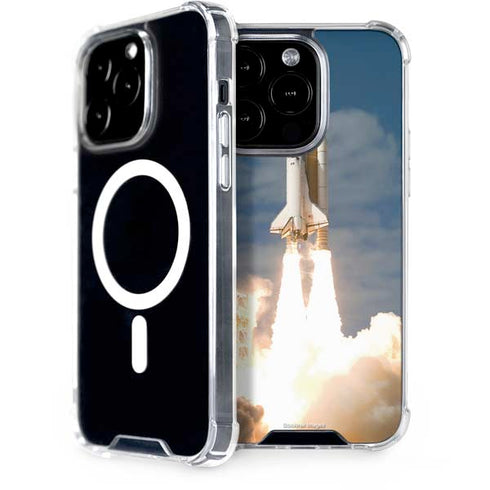 Space Shuttle Atlantis Liftoff iPhone 14 Pro MagSafe Case