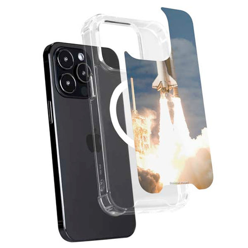 Space Shuttle Atlantis Liftoff iPhone 14 Pro Max MagSafe Case
