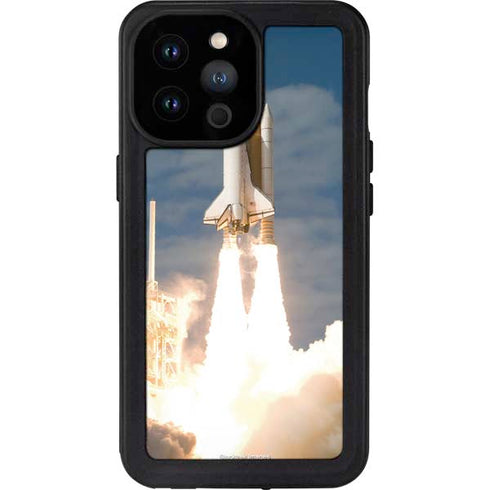 Space Shuttle Atlantis Liftoff iPhone 14 Pro Max Waterproof Case