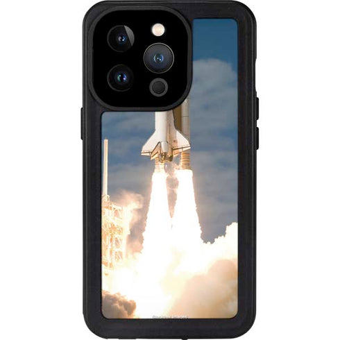 Space Shuttle Atlantis Liftoff iPhone 15 Pro Waterproof Case