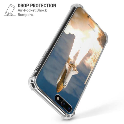 Space Shuttle Atlantis Liftoff iPhone 7/8 Plus Clear Case