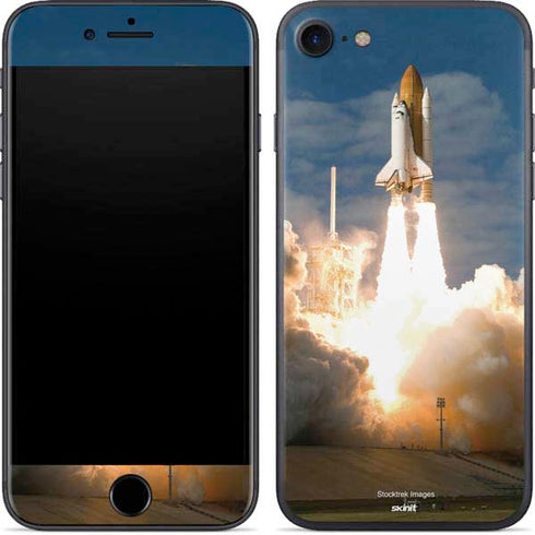 Space Shuttle Atlantis Liftoff iPhone SE (2nd & 3rd Gen) Skin
