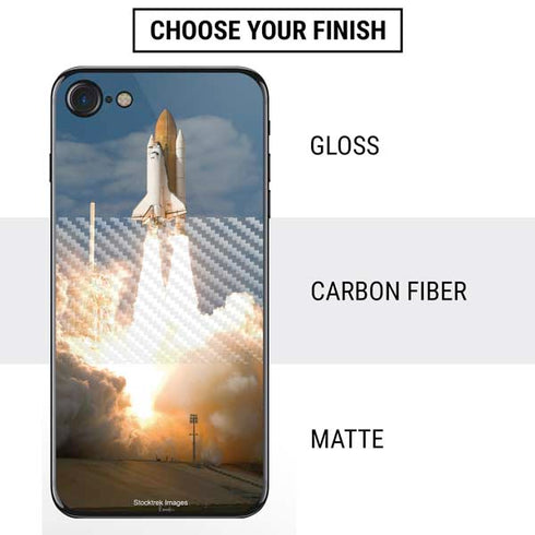 Space Shuttle Atlantis Liftoff iPhone SE (2nd & 3rd Gen) Skin