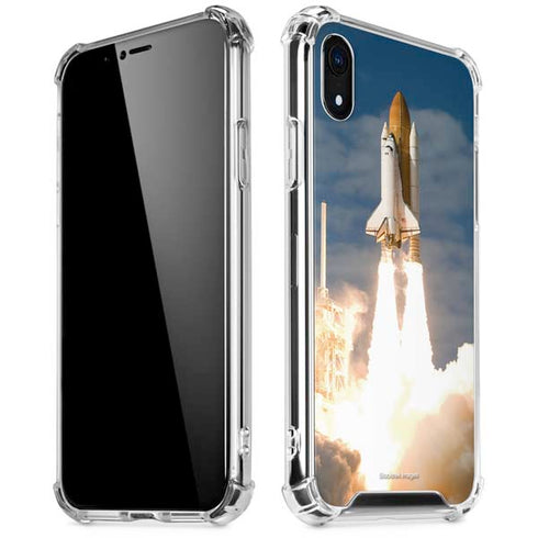 Space Shuttle Atlantis Liftoff iPhone XR Clear Case