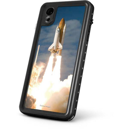 Space Shuttle Atlantis Liftoff iPhone XR Waterproof Case