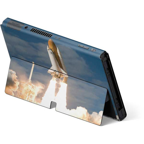 Space Shuttle Atlantis Liftoff Nintendo Switch OLED (2021) Skin