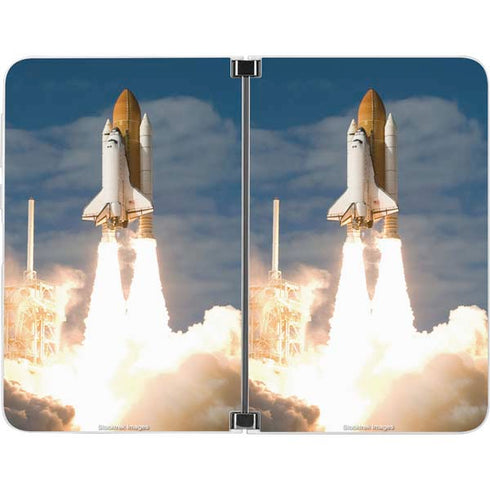 Space Shuttle Atlantis Liftoff Surface Duo Skin