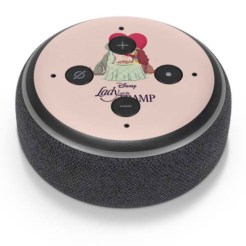 Disney Lady & The Tramp Spaghetti Dinner Amazon Echo Dot Skin