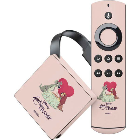 Disney Lady & The Tramp Spaghetti Dinner Amazon Fire TV Skin