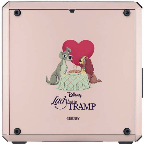 Disney Lady & The Tramp Spaghetti Dinner Cooler Master MasterBox Q300L Mini Tower Skin