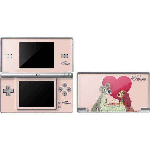 Disney Lady & The Tramp Spaghetti Dinner DS Lite Skin