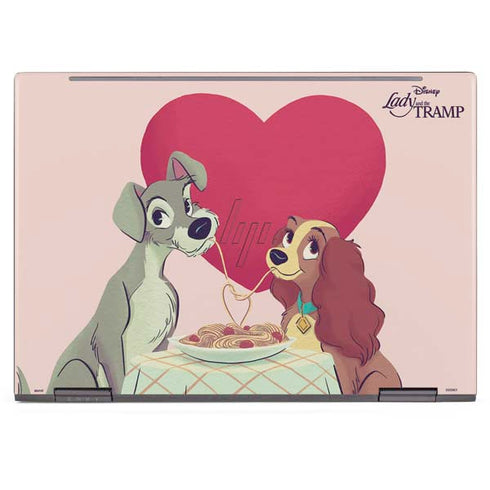 Disney Lady & The Tramp Spaghetti Dinner HP Envy Skin