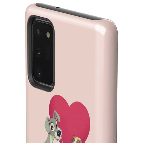 Disney Lady & The Tramp Spaghetti Dinner Galaxy Note20 5G Pro Case