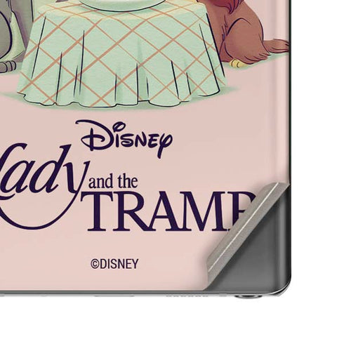 Disney Lady & The Tramp Spaghetti Dinner Galaxy Note20 5G Skin