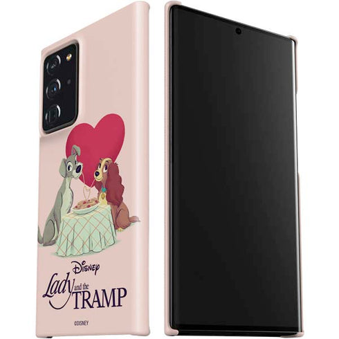 Disney Lady & The Tramp Spaghetti Dinner Galaxy Note20 Ultra 5G Lite Case