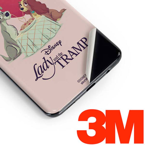Disney Lady & The Tramp Spaghetti Dinner Galaxy S10 Skin