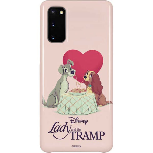 Disney Lady & The Tramp Spaghetti Dinner Galaxy S20 Lite Case