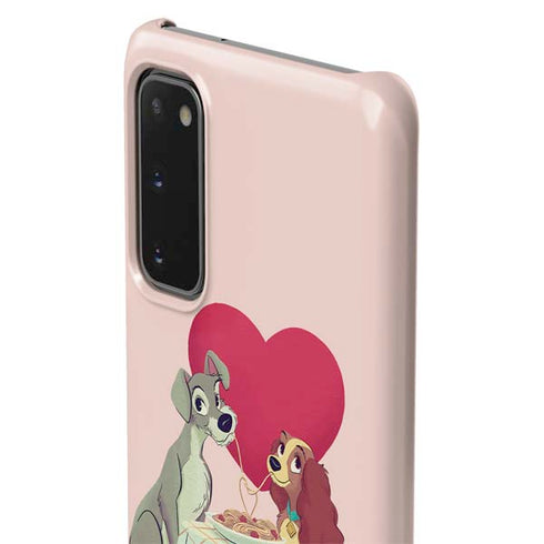Disney Lady & The Tramp Spaghetti Dinner Galaxy S20 Lite Case