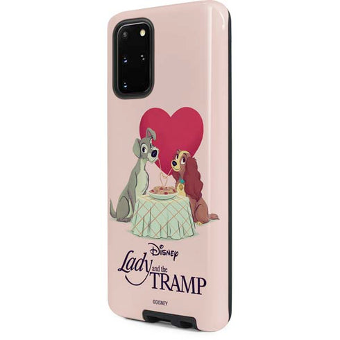 Disney Lady & The Tramp Spaghetti Dinner Galaxy S20 Plus Pro Case