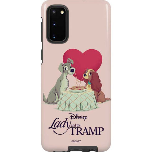 Disney Lady & The Tramp Spaghetti Dinner Galaxy S20 Pro Case