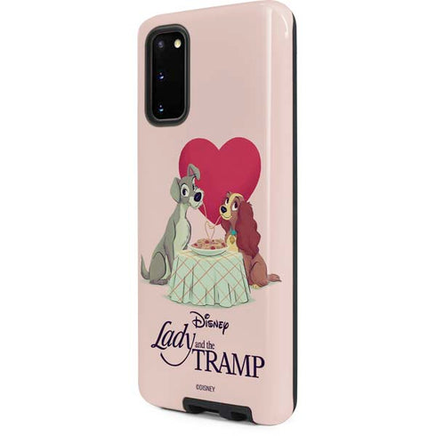 Disney Lady & The Tramp Spaghetti Dinner Galaxy S20 Pro Case
