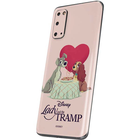 Disney Lady & The Tramp Spaghetti Dinner Galaxy S20 Skin