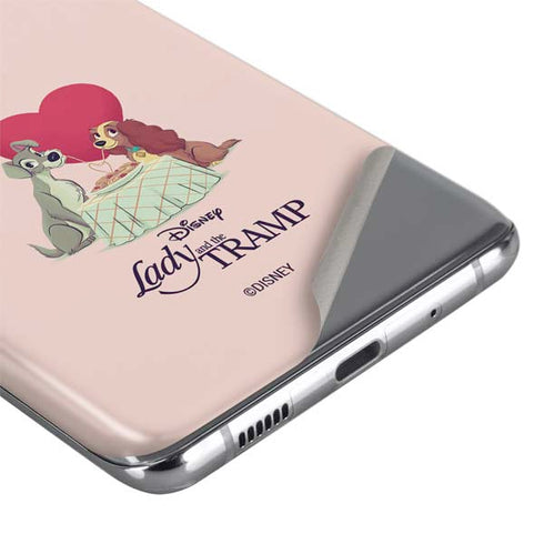 Disney Lady & The Tramp Spaghetti Dinner Galaxy S20 Ultra 5G Skin