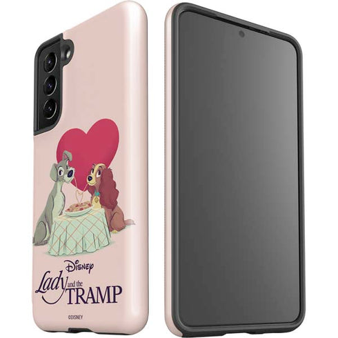 Disney Lady & The Tramp Spaghetti Dinner Galaxy S21 5G Pro Case