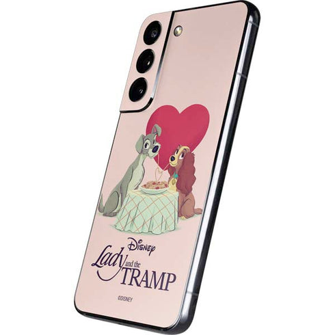 Disney Lady & The Tramp Spaghetti Dinner Galaxy S22 Skin