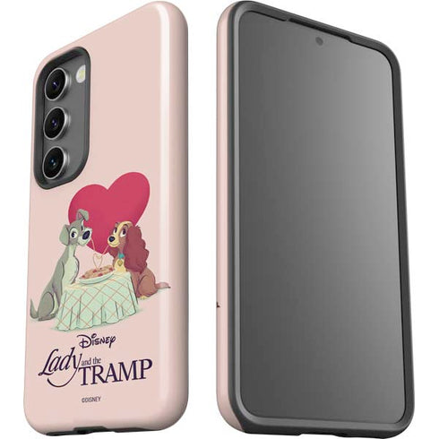Disney Lady & The Tramp Spaghetti Dinner Galaxy S23 Pro Case