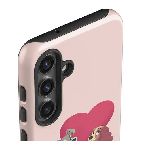 Disney Lady & The Tramp Spaghetti Dinner Galaxy S24 Impact Case