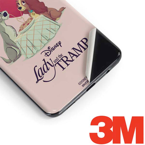 Disney Lady & The Tramp Spaghetti Dinner Galaxy S9 Plus Skin