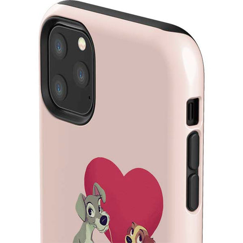 Disney Lady & The Tramp Spaghetti Dinner iPhone 11 Pro Max Impact Case