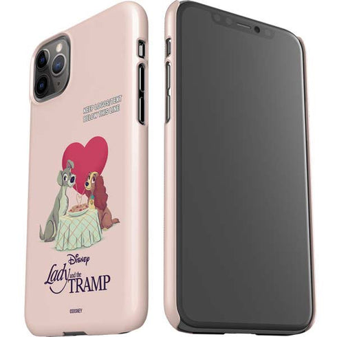 Disney Lady & The Tramp Spaghetti Dinner iPhone 11 Pro Max Lite Case