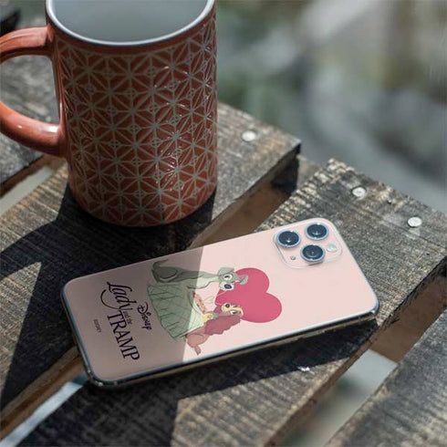 Disney Lady & The Tramp Spaghetti Dinner iPhone 11 Pro Skin