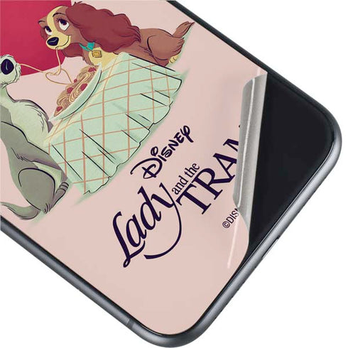 Disney Lady & The Tramp Spaghetti Dinner iPhone 11 Skin