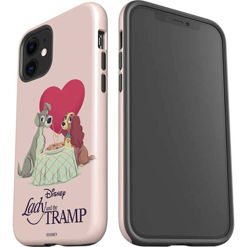 Disney Lady & The Tramp Spaghetti Dinner iPhone 12 Impact Case