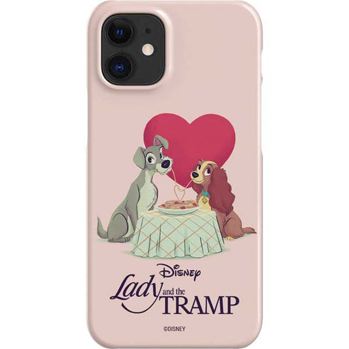 Disney Lady & The Tramp Spaghetti Dinner iPhone 12 Mini Lite Case
